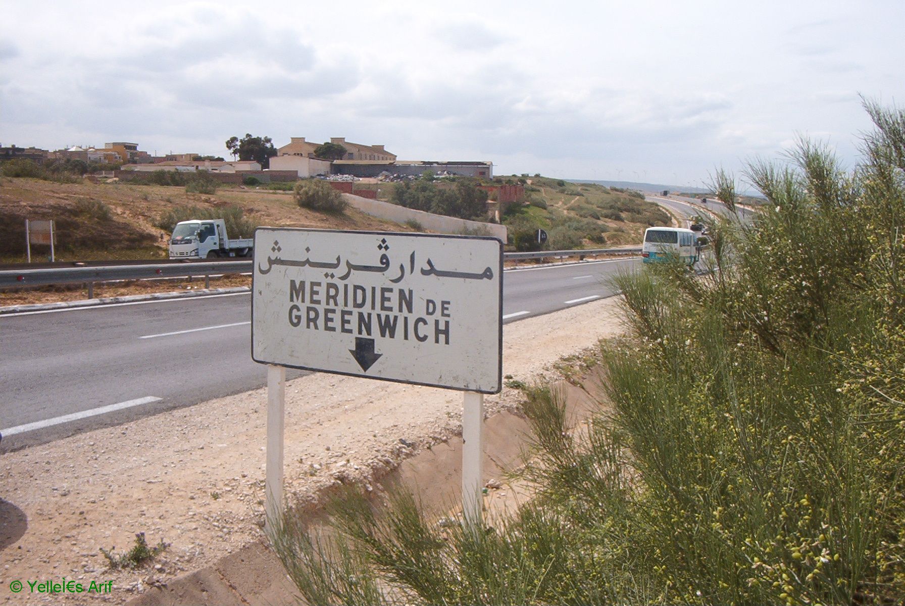 Greenwich Meridian Marker; Algeria; La Stidia